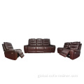 3+2+1 Electric Recliner Sofa High Quality Leather Electric Reclining Sofa Set Manufactory